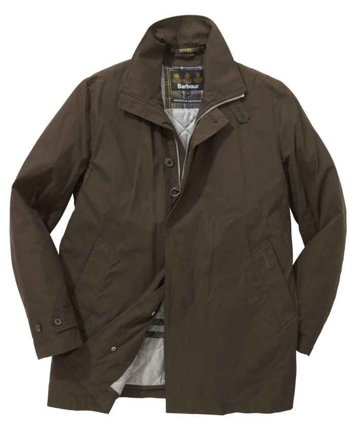 Barbour Gloreston Uomo Impermeabile Oliva