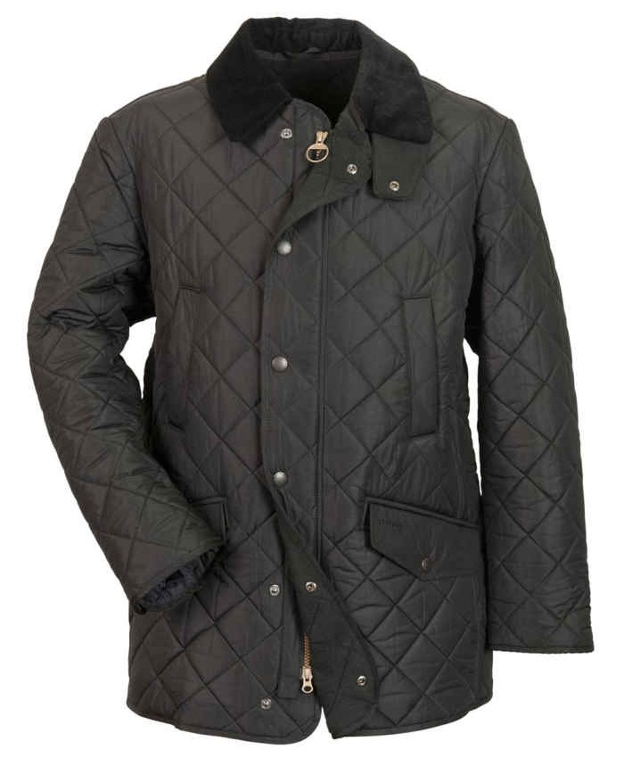 Barbour Bardon Uomo Giacca Imbottitat Nero