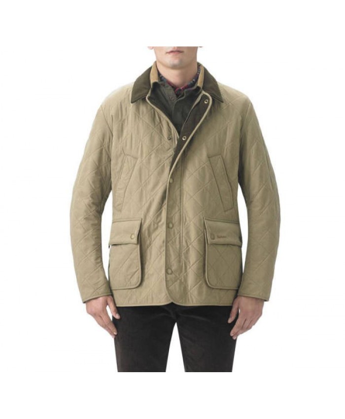 Barbour Rossodale Uomo Giacca Imbottitat Beige