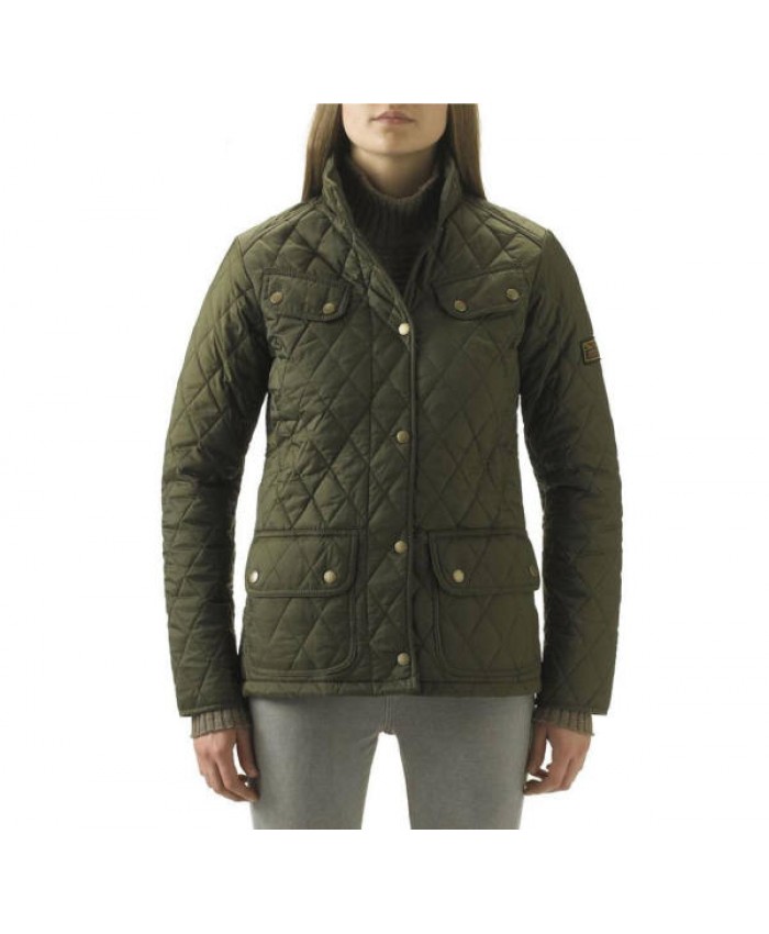 Barbour Vintage Liddesdale Donna Giacca Imbottitat Verde