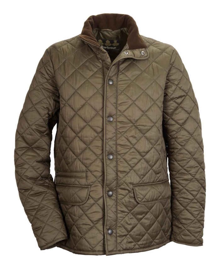 Barbour Fell Uomo Giacca Imbottitat Oliva