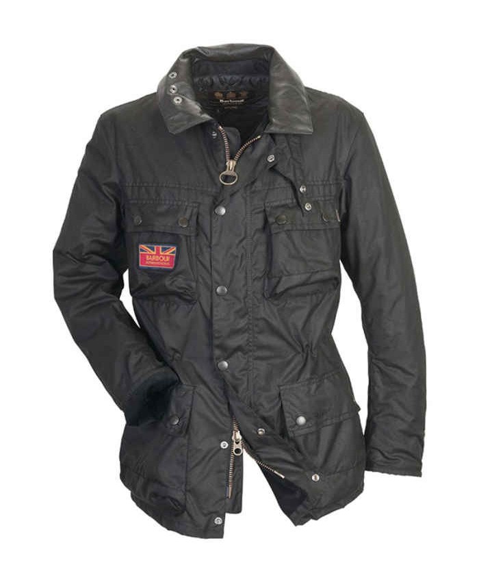 Barbour Surtees Uomo Giacca Di Cerat Nero