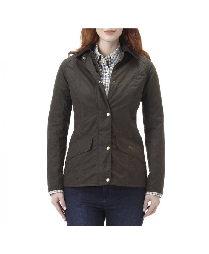 Barbour Sapey Donna Giacca Di Cerat Cioccolato