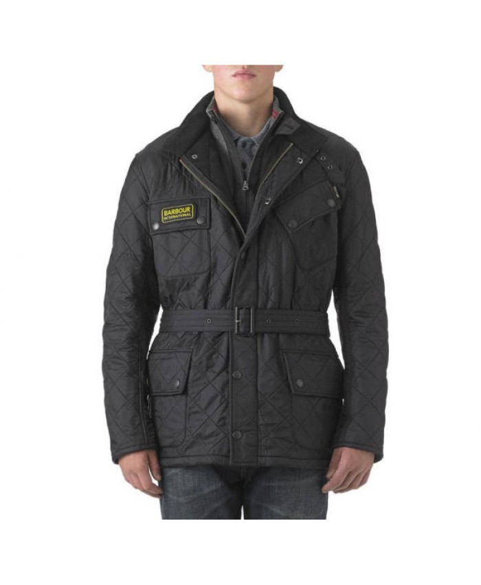 Barbour International Trapunta Polare Uomo Nero