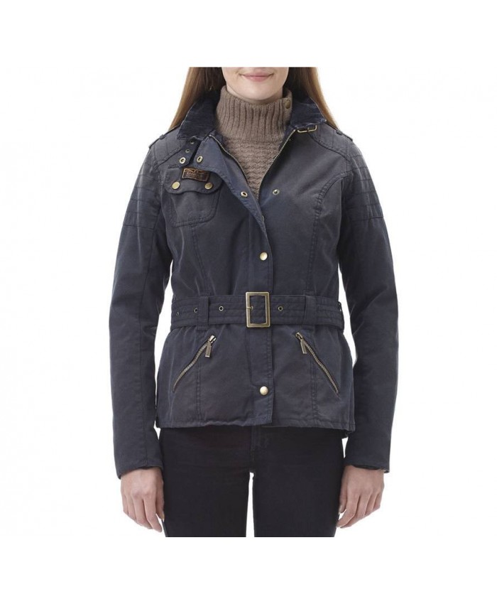 Barbour Eridge Donna Giacca Di Cerat Marino