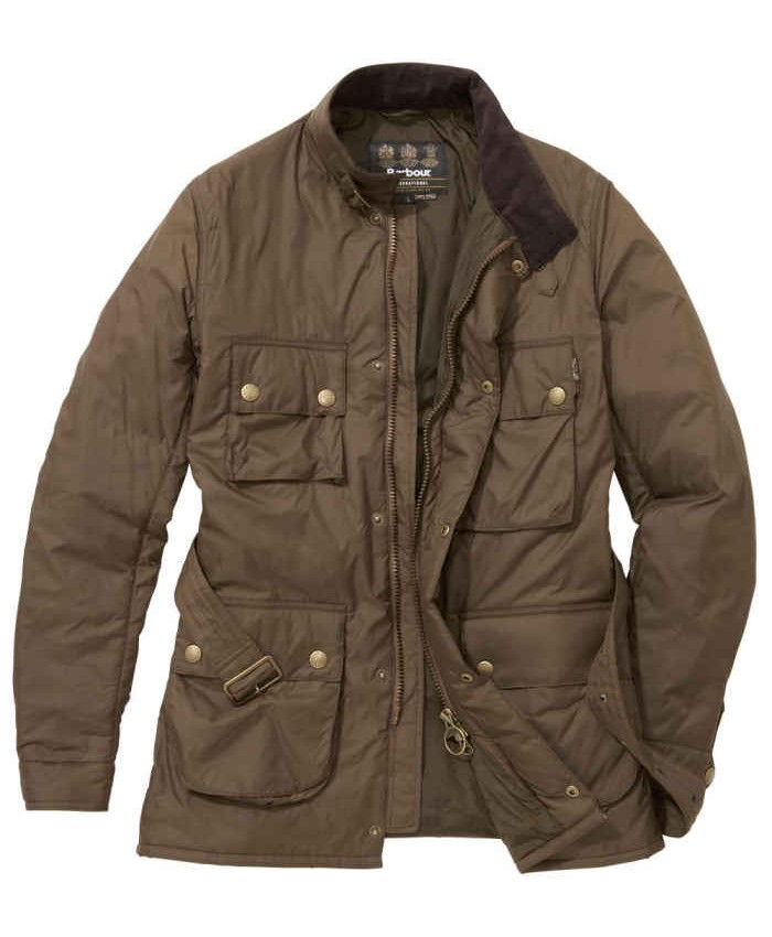 Barbour International Padded Uomo Giacca Imbottitat Marrone