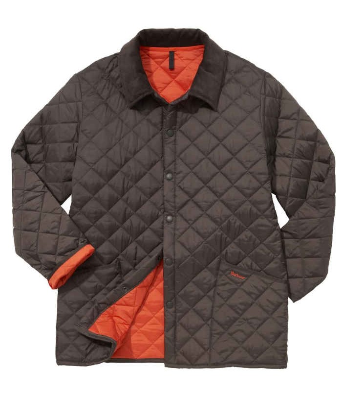 Barbour Liddesdale Uomo Giacca Imbottitat Cioccolato