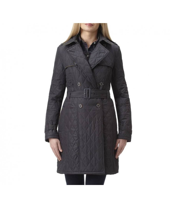 Barbour Cavalry Liddesdale Donna Giacca Imbottitat Marino