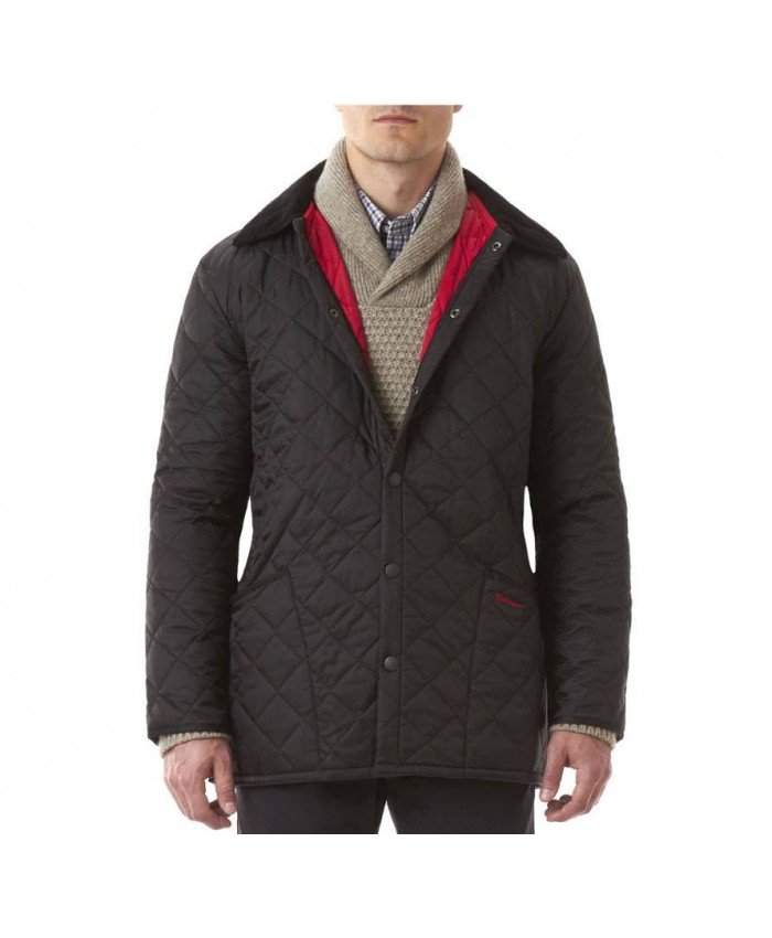 Barbour Liddesdale Uomo Giacca Imbottitat Nero