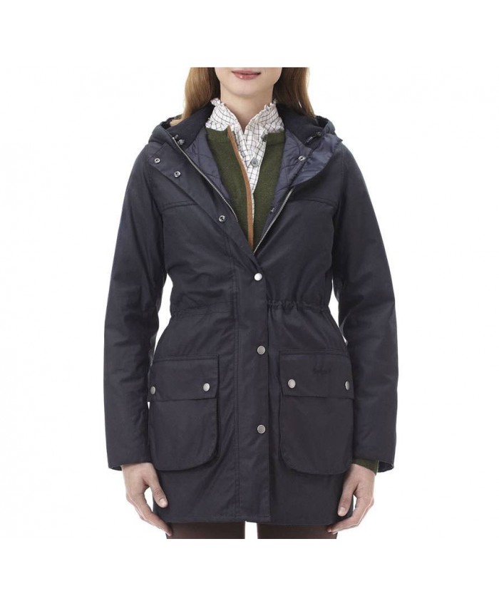 Barbour Durham Donna Giacca Di Cerat Marino