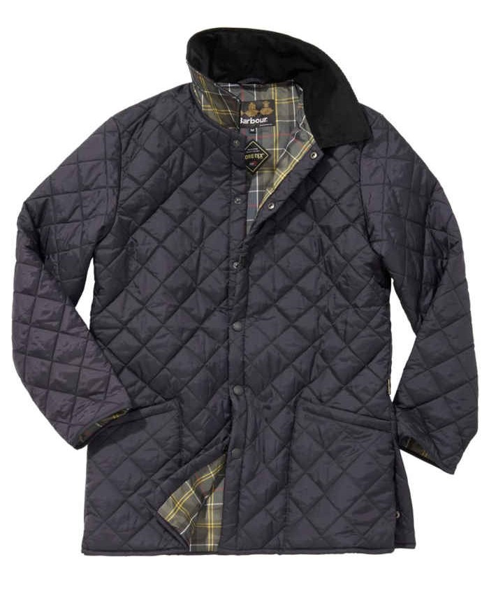 Barbour Drigg Uomo Giacca Imbottitat Marino