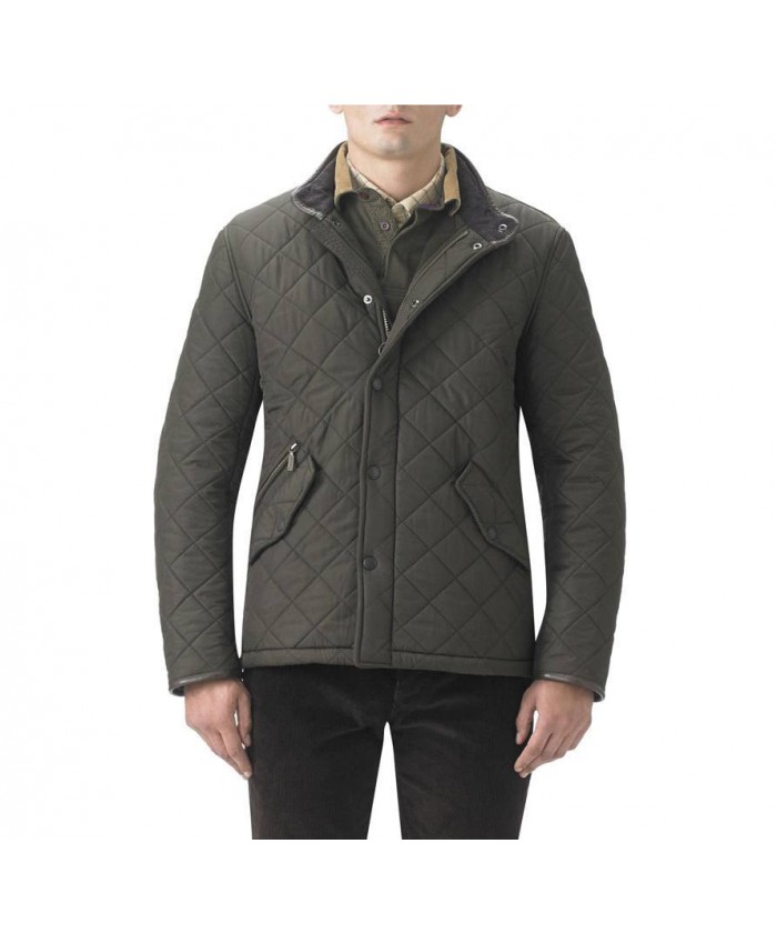 Barbour Powell Uomo Giacca Imbottitat Marino