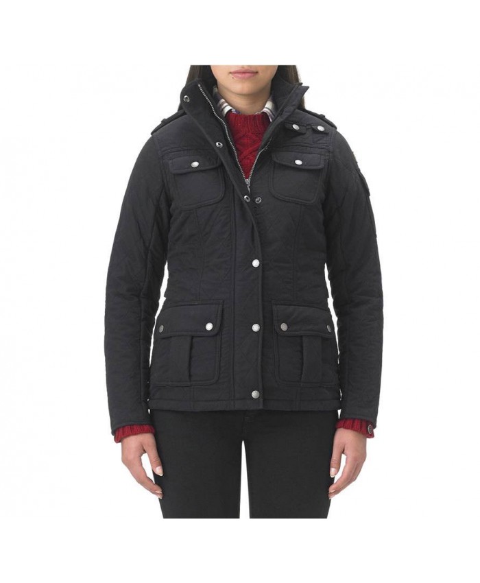 Barbour Draycott Donna Giacca Imbottitat Nero