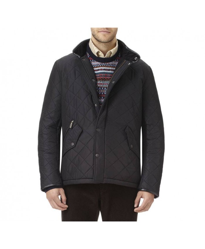 Barbour Powell Uomo Giacca Imbottitat Oliva