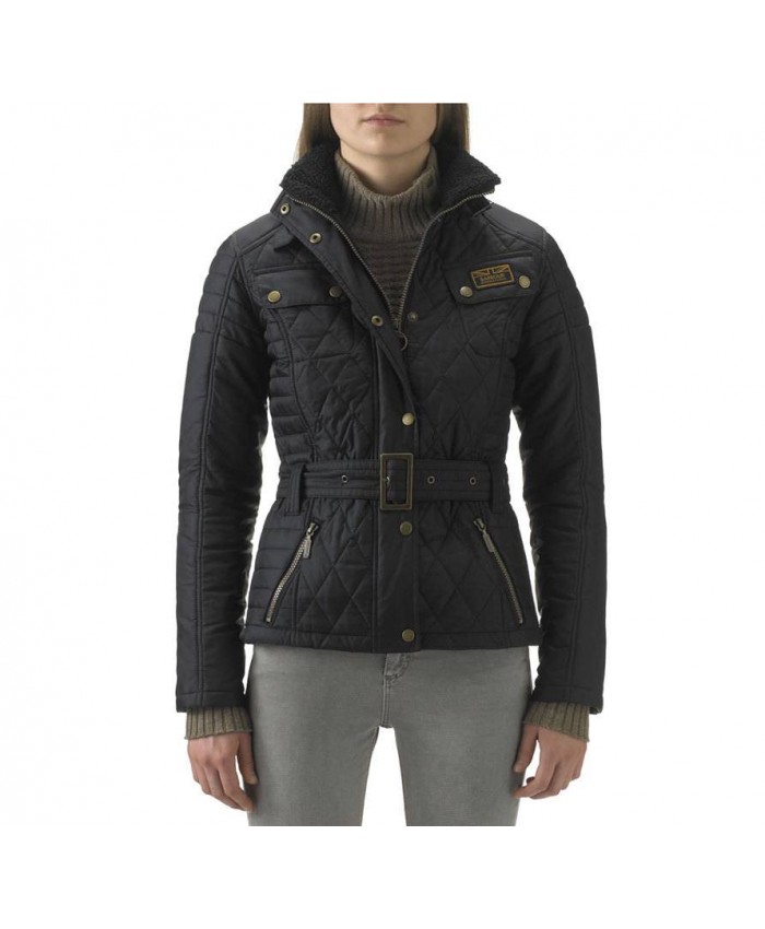 Barbour Dunnan Donna Giacca Imbottitat Nero