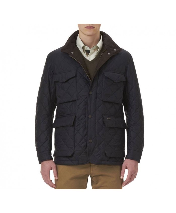 Barbour Grigioson Uomo Giacca Imbottitat Marino