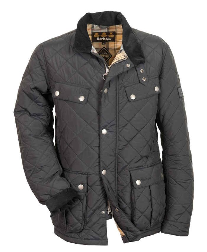 Barbour Ariel Gore Tex Uomo Giacca Imbottitat Nero