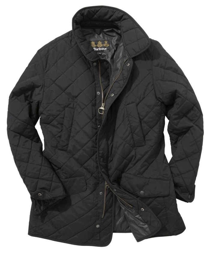 Barbour Millton Uomo Giacca Imbottitat Nero