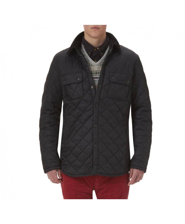 Barbour Akenside Uomo Giacca Imbottitat Nero