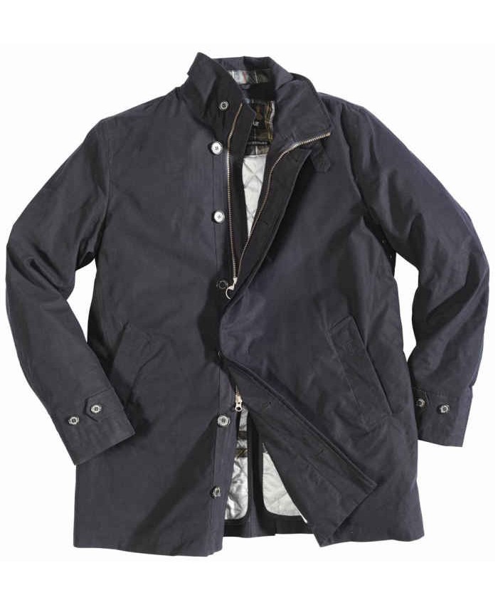 Barbour Gloreston Uomo Impermeabile Marino