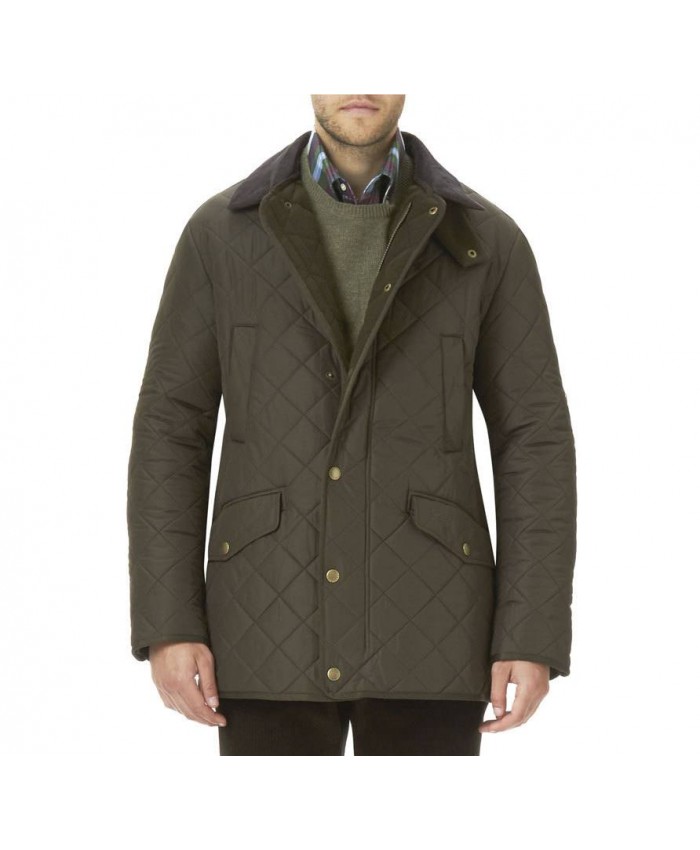 Barbour Bardon Uomo Giacca Imbottitat Oliva