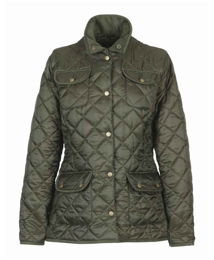 Barbour Flyweight Utility Donna Giacca Imbottitat Oliva