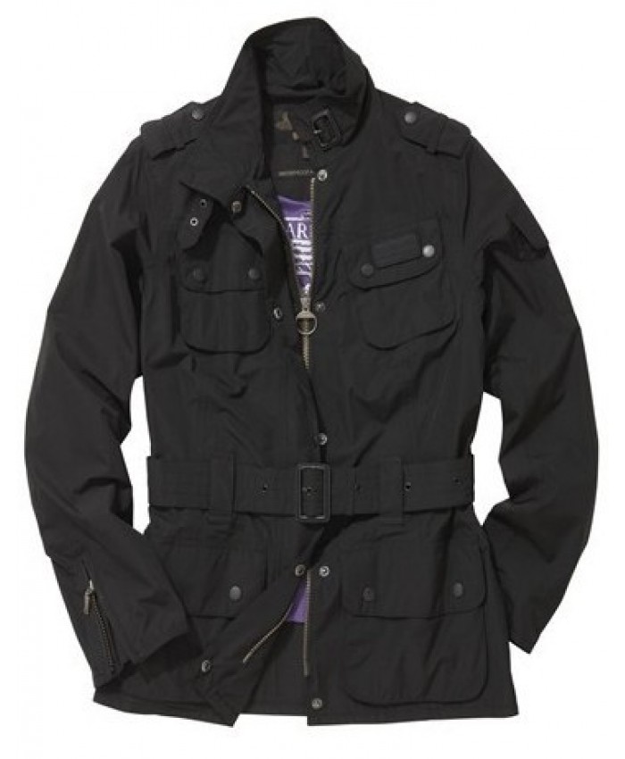 Barbour Featherweight International Donna Nero