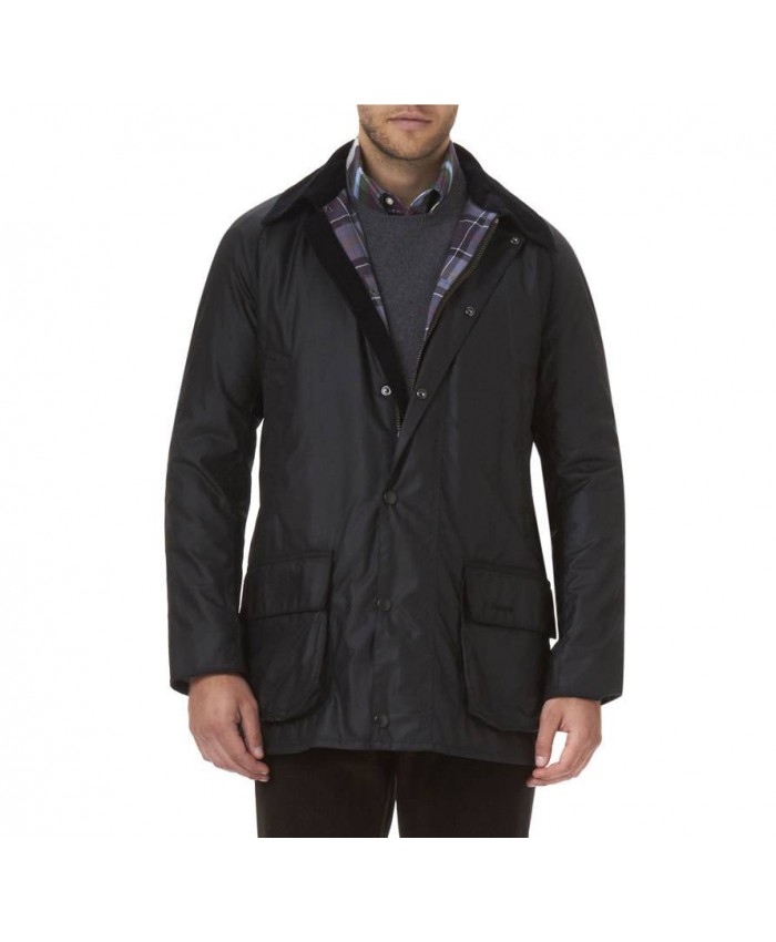 Barbour Bristol Uomo Giacca Di Cerat Nero