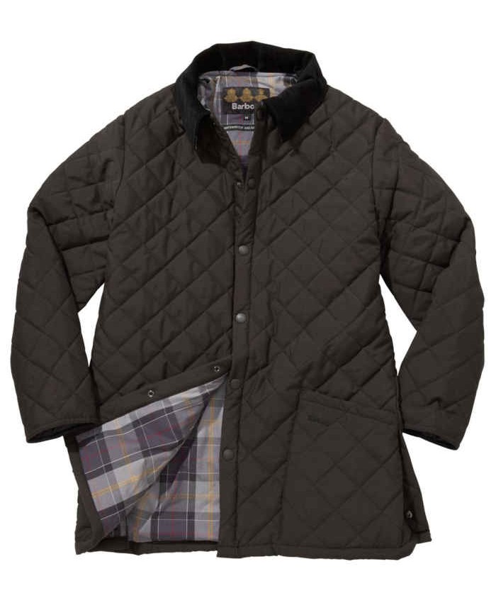 Barbour Langley Uomo Giacca Imbottitat Nero