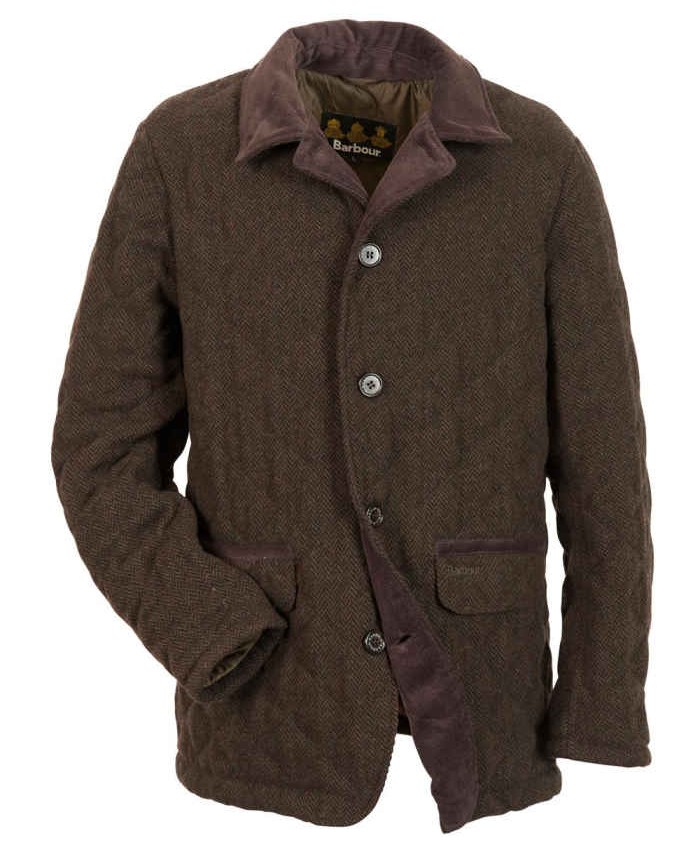 Barbour Stable Uomo Giacca Imbottitat Marrone Scuro