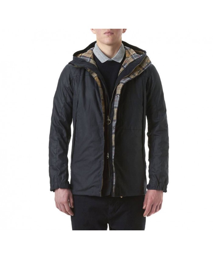 Barbour Millom Uomo Giacca Di Cerat Marino