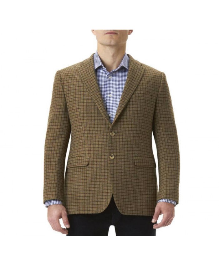 Barbour Warp Tailored Uomo Marrone