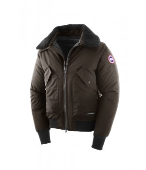 Canada Goose Uomo Bromley Bomber Parka 7996M Buio Caffè