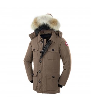 Canada Goose Banff Parka Profondo Cachi Uomo