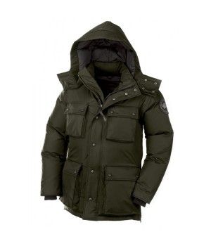 Canada Goose Manitoba Giacche Military Verde Uomo