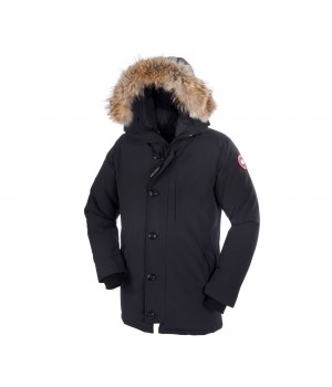 Canada Goose Chateau Parka Grigio Nero Uomo