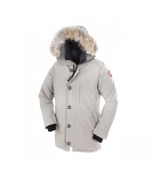 Canada Goose Chateau Parka Argento Bianco Uomo