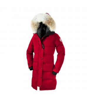 Canada Goose Shelburne Parka Rosso Donne