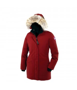 Canada Goose Victoria Parka Buio Rosso Donne