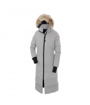 Canada Goose Mystique Parka Argento Bianco Donne