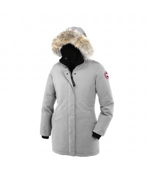 Canada Goose Victoria Parka Argento Bianco Donne