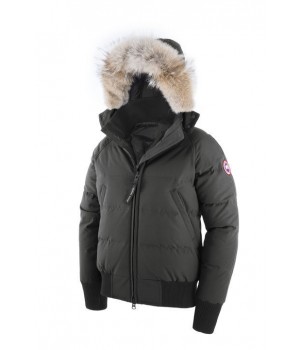 Canada Goose Donne Savona Bomber Parka 7900L Grigio