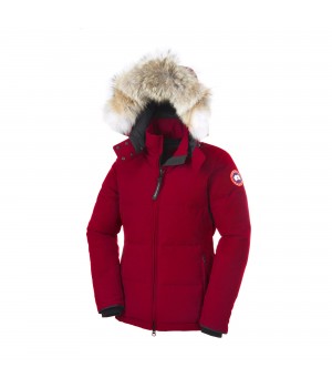 Canada Goose Chelsea Parka Rosso Donne