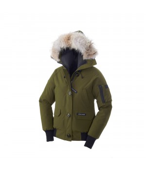 Canada Goose Chilliwack Bomber Military Verde Donne