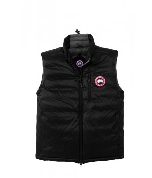 Canada Goose Uomo Lodge Down Gilet Lightweight 5058M Nero/Graphite