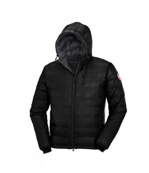 Canada Goose Uomo Lodge Hoody Lightweight 5055M Nero/Graphite