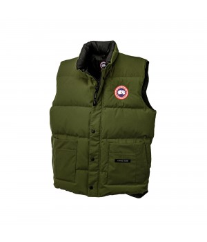 Canada Goose Freestyle Gilet Military Verde Uomo