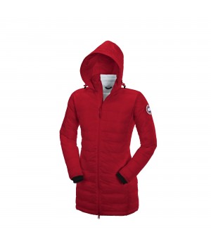 Canada Goose Camp Hooded Giacche Rosso Donne