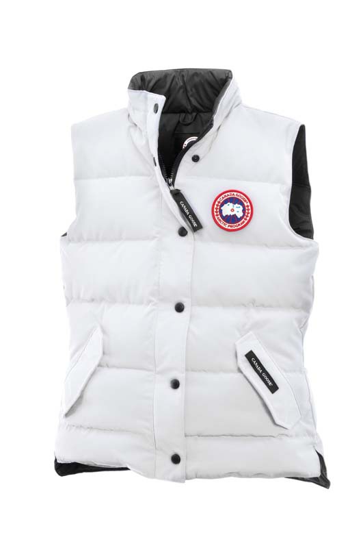 Canada Goose Freestyle Gilet Bianco Donne