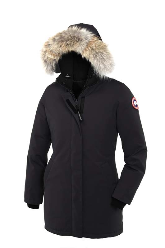 Canada Goose Donne Nero Victoria Parka